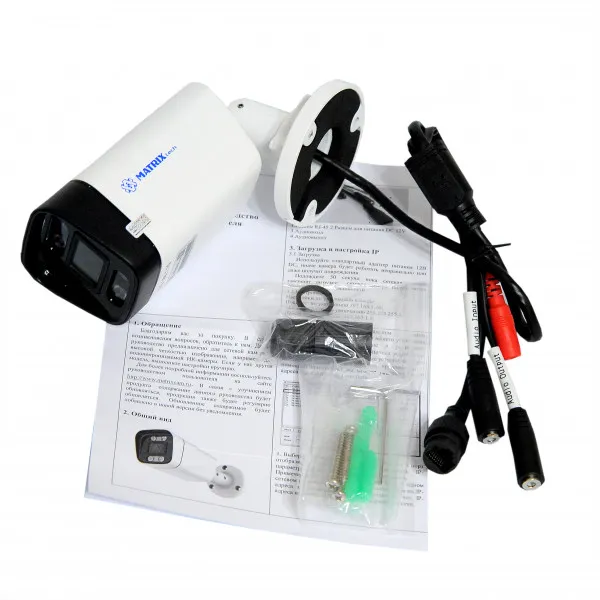 Видеокамера IP MATRIXtech MT-CM5.0IP20SG PoE D-LED audio (3,6mm)