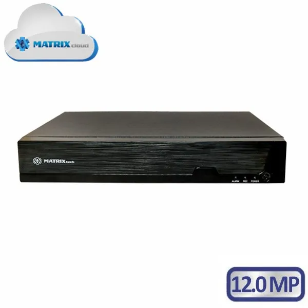 Видеорегистратор IP MATRIXtech M-10IP4K-B H.265