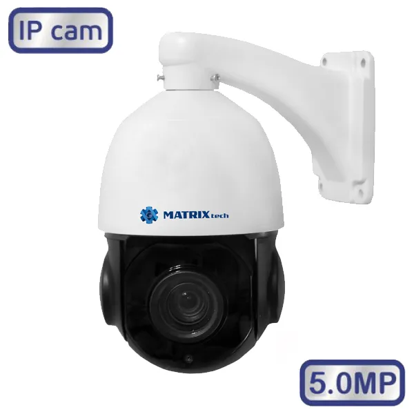 Видеокамера MATRIXtech MT-PTZ5.0IP18SG-SD PoE (4,7-84,6mm)