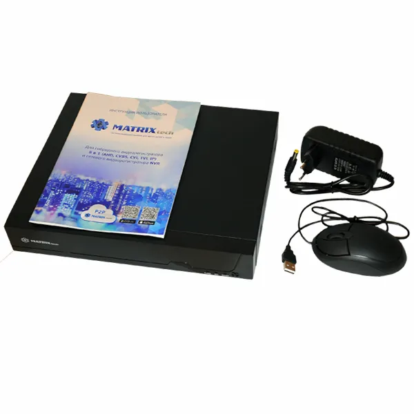 Видеорегистратор IP MATRIXtech M-16IP4K-B H.265