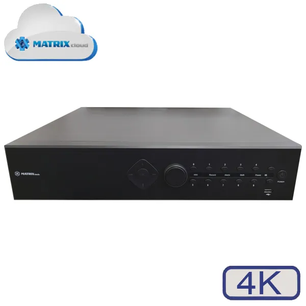 Видеорегистратор IP MATRIXtech M-64IP4K-B H.265