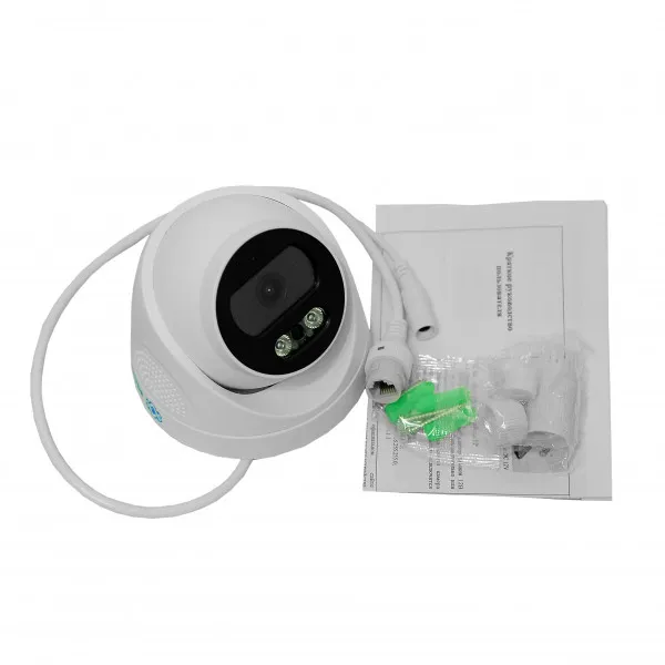 Видеокамера IP MATRIXtech MT-DP4.0IP20G-M SD DC + микрофон (2,8mm)