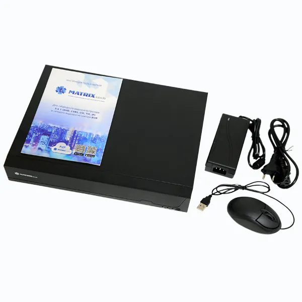 Видеорегистратор IP MATRIXtech M-36IP4K-B H.265