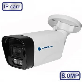 Видеокамера IP MATRIXtech MT-CM8.0IP20SN PoE (4,0mm)